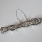 Sterling Silver 925 Victorian Replica Embossed Floral Design Needle or Pin Case